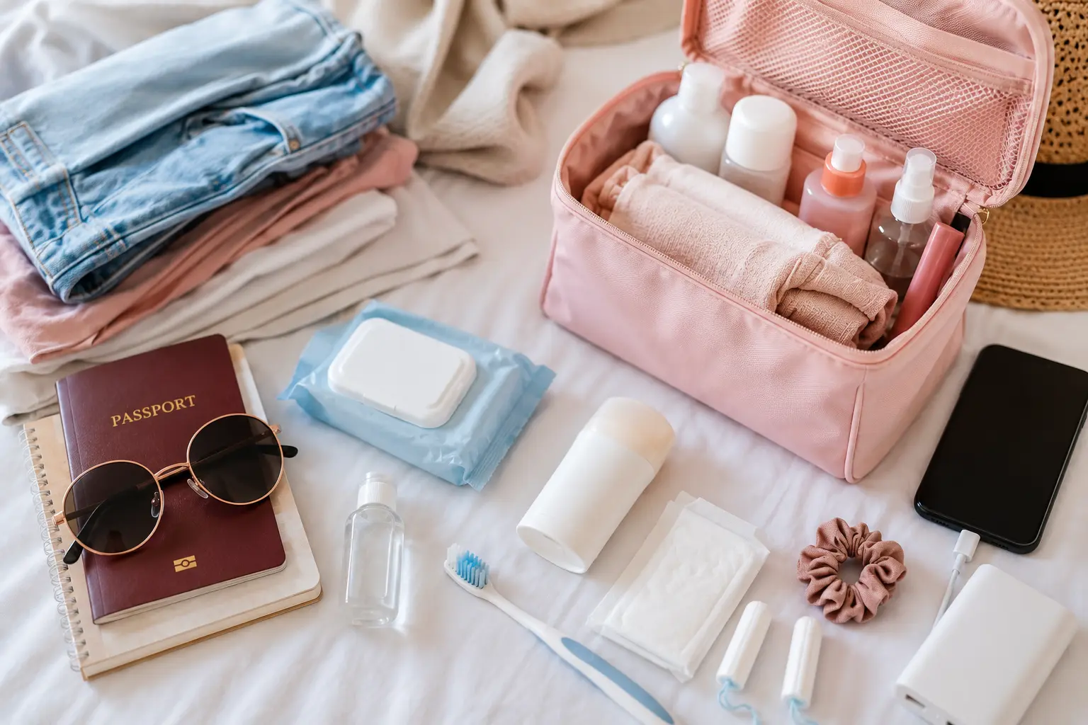 women travel kit