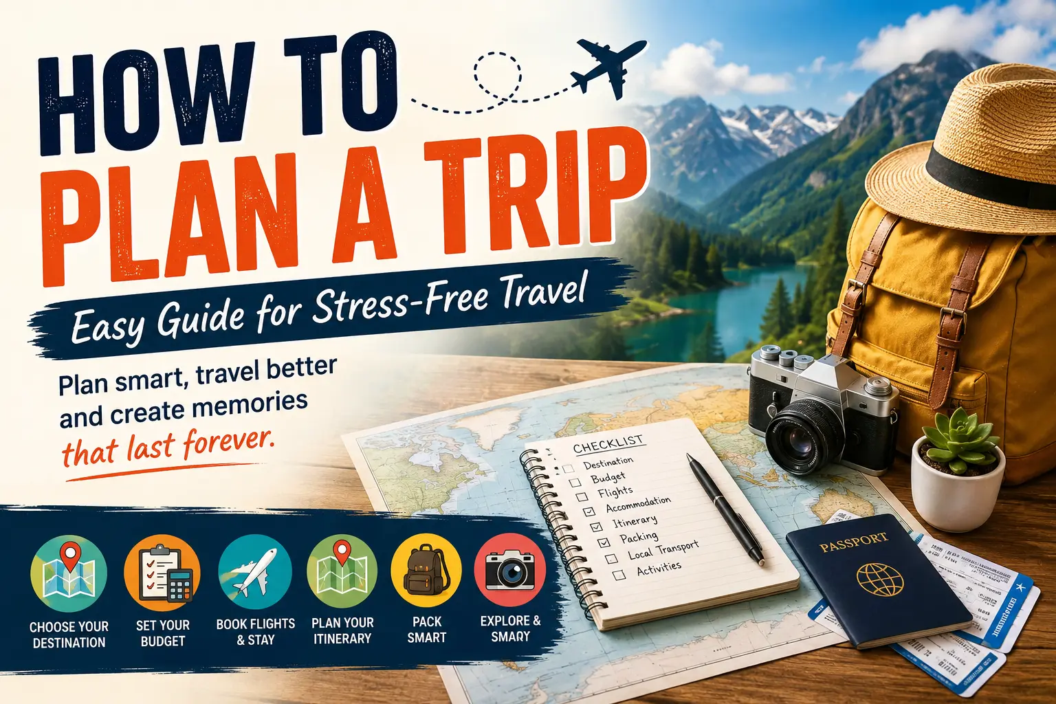 how to plan a trip